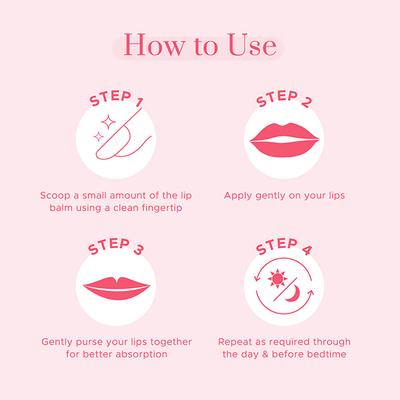 PureSense Peach Pie Lip Balm with Vitamin A & E for Dry & Chapped Lips 5 gm - Lip Balms