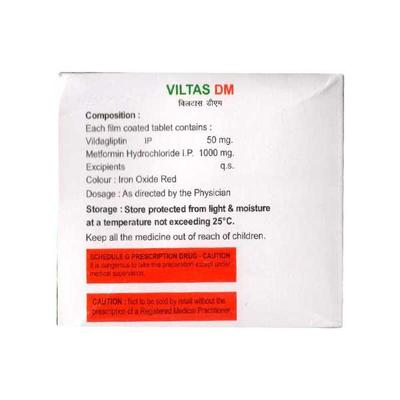 VILTAS DM Tablet 10's - Diabetes-Ant