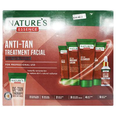 Nature's Essence Anti Tan Treatment Facial Kit with Lacto Protien 50gm + 30ml 1's - Facial Kits