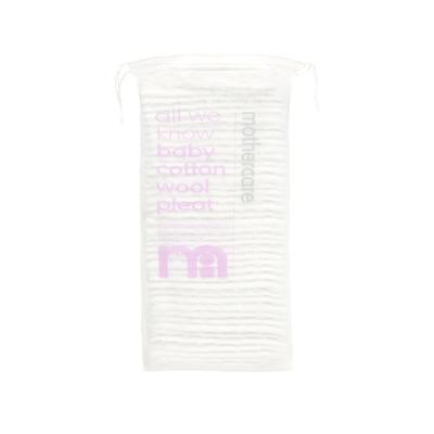 Mothercare All We Know Cotton Pleat - White 1's - Cotton Buds & Balls