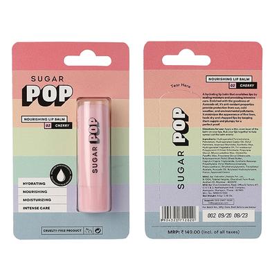 SUGAR POP Nourishing Lip Balm - 02 Cherry 4.5 gm - Lip Balms