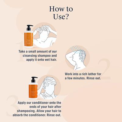 Arata Natural Happy Hair Duo 600gm - Shampoos