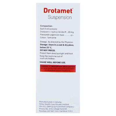 DROTAMET Suspension 60ml - Muscle Spasm-Ant