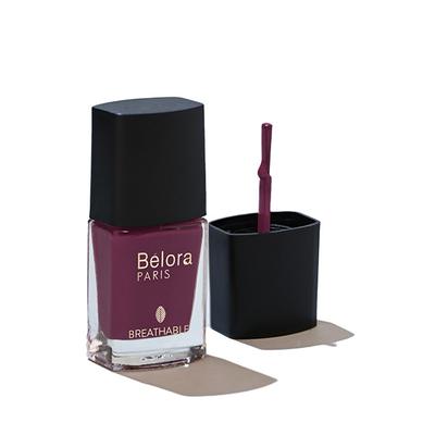 Belora Paris Breathable Made Safe Longstay Nail Polish 17 Plumy Plum 8 ml - Nail Polish