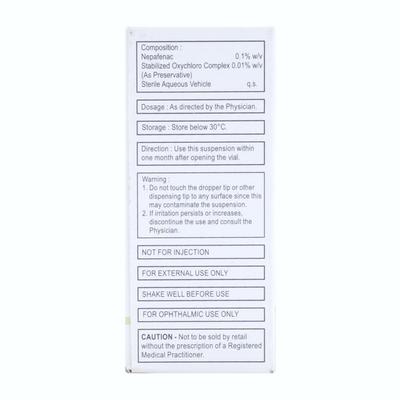 Nepaflam Eye Drops 5ml - Eye conditions-Oph