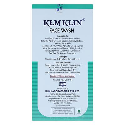 KLMKLIN Face Wash Gel 150ml - Cleanser-Emo