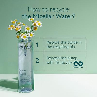 Caudalie Vinoclean Micellar Cleansing Water 200 ml - Make Up Removers