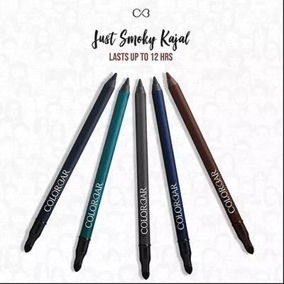 Colorbar Just Smoky Kajal -Just Black 001 1.2gm - Eyeliners