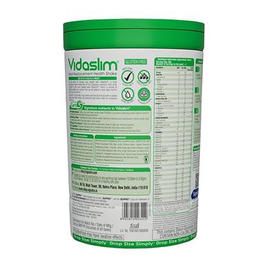Vidaslim High Protein Meal Replacement for Weight Management Powder Jar - Caffe Latte Flavour 400 g - Weight Loss