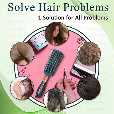 Majestique Vented Hair Brush for Blow Drying HR146 Heat-Resistant for Men, Women 1's - Hair Brushes
