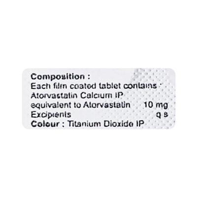 ATORLIFE 10 Tablet 10's - High Cholesterol-Dys