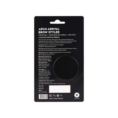 Sugar Cosmetics Arch Arrival Brow Styler - Natural Finish with Spoolie Shaping Brush 1's - Eyebrow Pencils & Enhancers