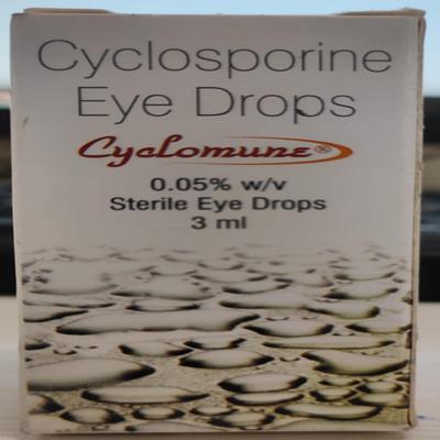 CYCLOMUNE 0.1% Eye Drops 5ml - Dry Eye-ODA