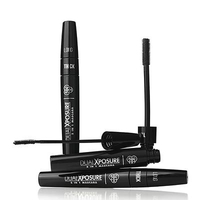 PAC Dual Xposure Mascara 01 Black 7 ml - Mascaras