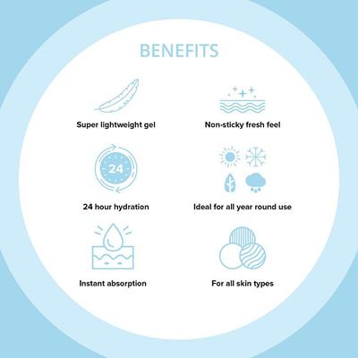 Pond's Super Light Gel Hydrated Glow Hyaluronic Acid And Super Light 25ml - Face Moisturizers