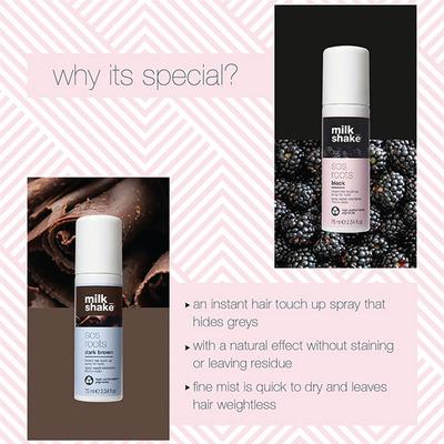milk shake SOS Roots Dark Brown 75 ml - Powder