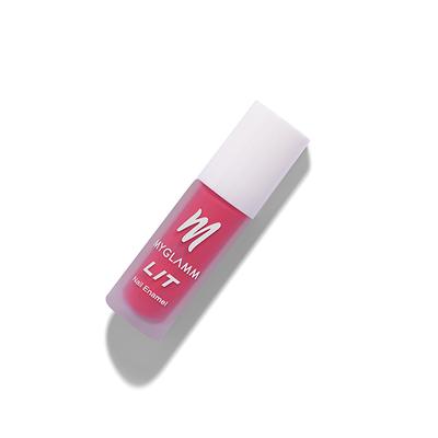Myglamm Lit Matte Nail Enamel - Banger 7 ML - Nail Polish