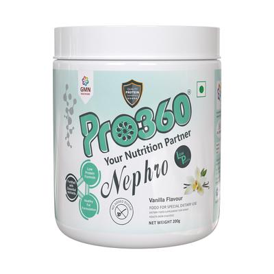 Pro360 Nephro LP Powder - Vanilla Flavour 200 gm - Protein Drink