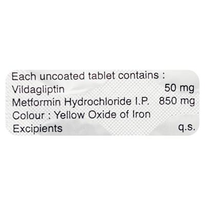 ENCELIN M 50/850mg Tablet 10's - Diabetes-Ant
