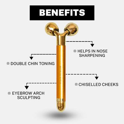 House of Beauty 3D Face Massager Tool For Double Chin, Sculpting Jawline & Shaping Nose 1's - Massagers