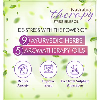 Navratna Ayurvedic Stress Relief Oil 100 ml - Speciality Medicines