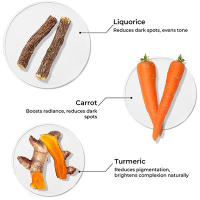 Brillare Professional Skin Brightening Power Drops, Natural Face Serum, Rosehip and Sandalwood 15 ml - Face Serum