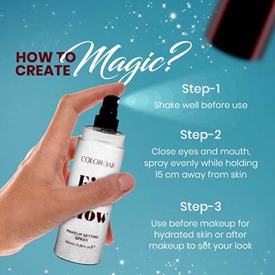 Colorbar Fix and Glow Setting Spray - Magic Potion 100 ml - Setting Spray