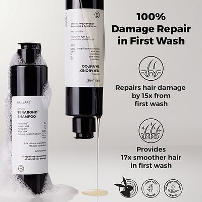 Brillare Terabond Shampoo for repairing & Preventing all Kind of hair Damage 200 ml - Shampoos