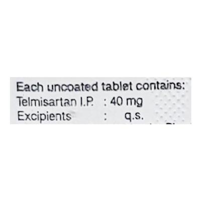 TELWAVE 40mg Tablet 10's - Hypertension-Ang