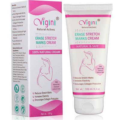 Vigini Erase Marks Massage Cream 100 gm - Stretch Mark Cream
