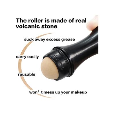 Bronson Professional Bronson Professional Oil Absorbing Volcanic Face Roller Reusable Skin Oil Absorber 1's - Others