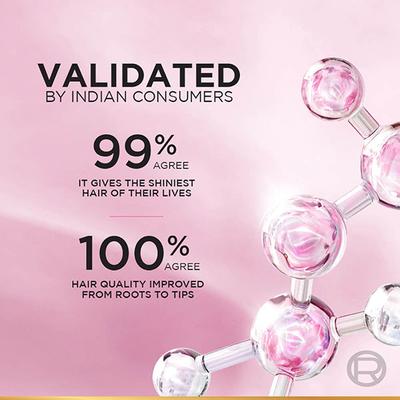 Loreal Paris Glycolic Gloss Acidifier Spray, With Glycolic Acid, For Lasting Shine 100 ml - Hair Serums