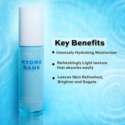 Revolution Skincare Hydro Bank Hydrating Water Cream 50 ml - Face Moisturizers