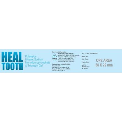 Assureit Healtooth Potassium Nitrate, Sodium Monofluorophosphate & Triclosan Tooth Gel 100 g - Toothpaste