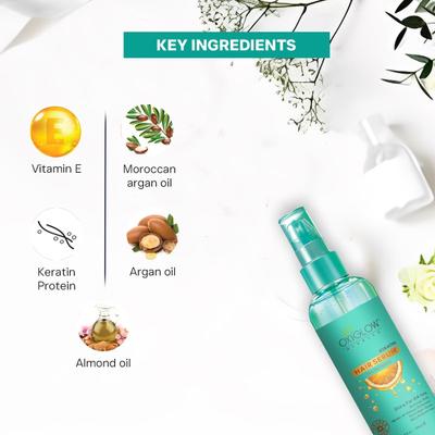 OxyGlow Herbals Keratin Hair Serum 100 ml - Hair Serums
