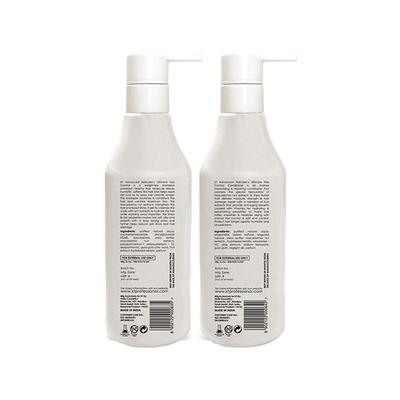 Kehairtherapy Professional Advanced Hair Care Ultimate Frizz Control Shampoo & Conditione (Pack Of 2) 500 ml - Straight Hair
