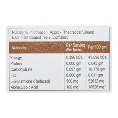 Glutone Tablet 10'S - Supplements-Sup