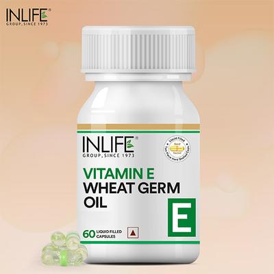 INLIFE Vitamin E Oil With Wheat Germ Oil Capsules 60's - Multi-Vitamins