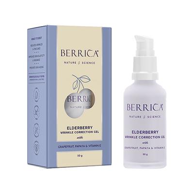 Berrica Elderberry Wrinkle Correction Gel 50 gm - Face Gels