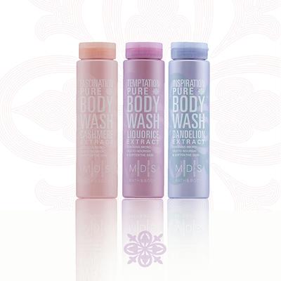 MADES Bath & Body Temptation Pure Body Wash Pale Purple 200 ml - Shower Gels & Body Wash