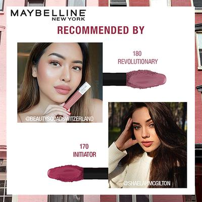 Maybelline New York Super Stay Matte Ink Liquid Lipstick x Pinks Edition, 150 Savant 5 ml - Lipsticks