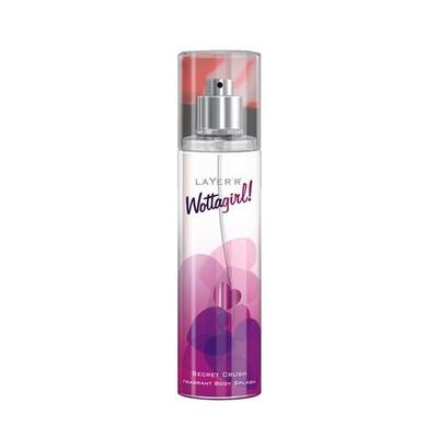 Layer'r Wottagirl Body Splash - Secret Crush Fragrant 135ml - Women Deodorants/Roll-Ons