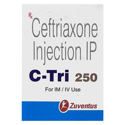 C Tri 250mg Injection 1's - Bacterial Infections-Cep