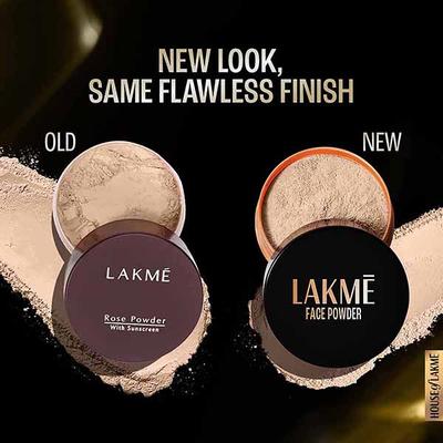 Lakme Forever Matte Face Powder, Matte Finish, Oil Cointrol, for rosy glow, Soft Pink, 40 gm - Compact Powder