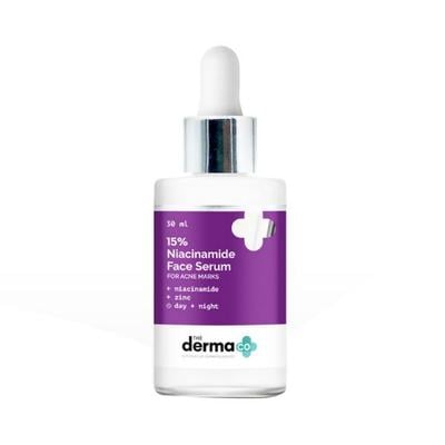 The Derma Co. 15 Percent Niacinamide Face Serum for Acne Marks Zinc Day + Night 30ml - Face Serum