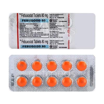 Febugood 80mg Tablet 10'S - Gout