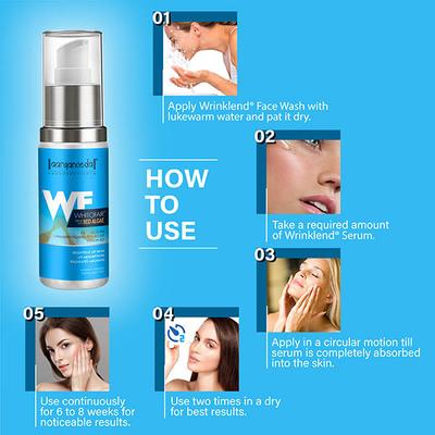 Aryanveda Wrinklend Advance Age Line Reducer - Anti Wrinkle & Firming Face Serum 50 ml - Face Serum