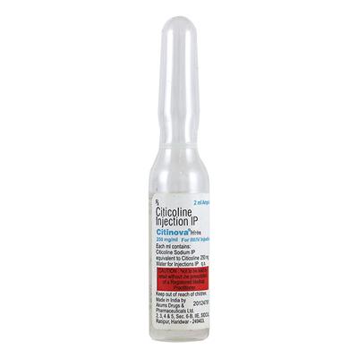 Citinova 250mg Injection 2ml - Nootropics And Neurotrophics