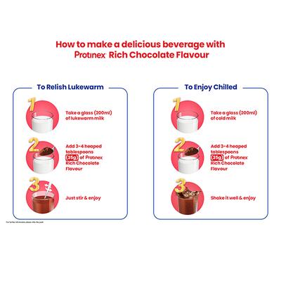 Protinex Powder - Rich Chocolate Flavour 250 gm (Refill Pack) - Protein Drink