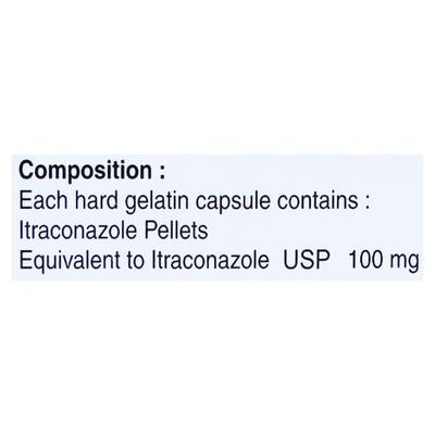 ITRACHEM 100 Capsule 10's - Fungal Infections-Anf